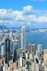 Image showing Hong Kong skyline