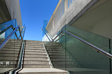 Image showing Staircase at outdoor