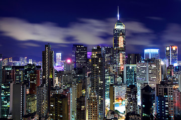 Image showing Hong Kong night