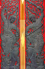 Image showing Thai design entrance