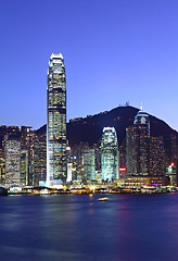 Image showing Hong Kong at night