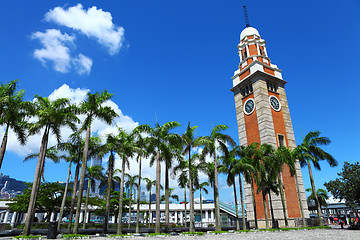 Image showing Hong Kong clock tower