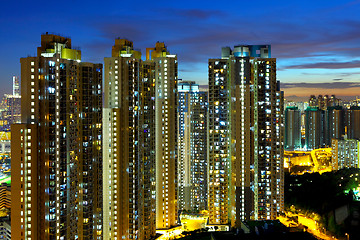 Image showing Hong Kong downtown