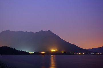 Image showing Seascape and island