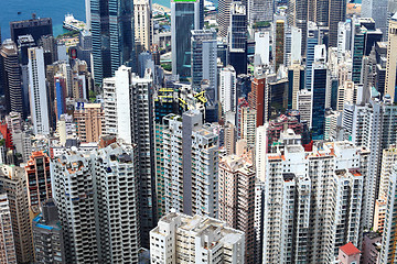 Image showing Residential district in Hong Kong