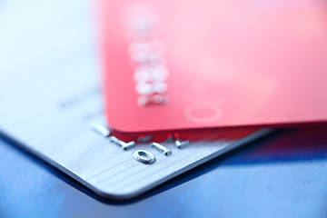 Image showing Credit card close up