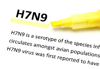 Image showing H7N9