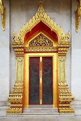 Image showing Thailand temple entrance