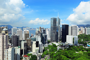 Image showing Hong Kong financial area