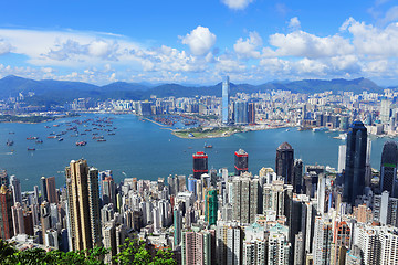 Image showing Hong Kong city