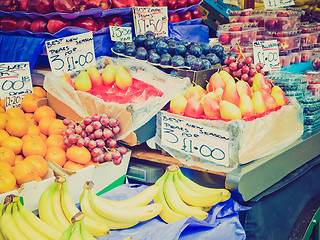 Image showing Retro look Supermarket