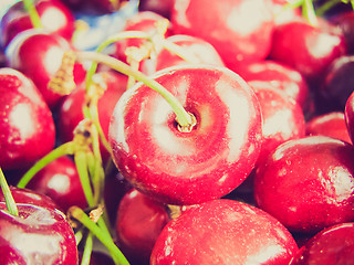 Image showing Retro look Cherry picture