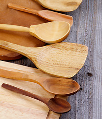 Image showing Kitchen Utensils Border