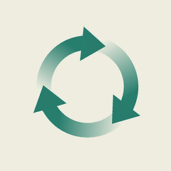 Image showing Eco Flat Icon