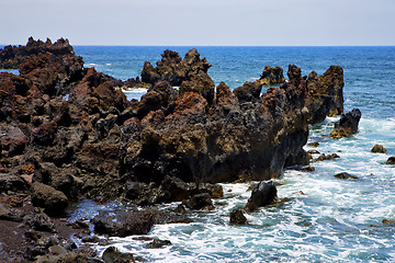 Image showing rock spain  sky light  isle    landscape  stone  cloud   