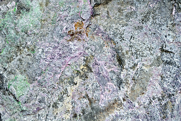 Image showing Granite pink and green