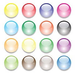 Image showing set of balls