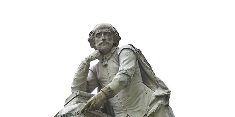 Image showing Shakespeare statue