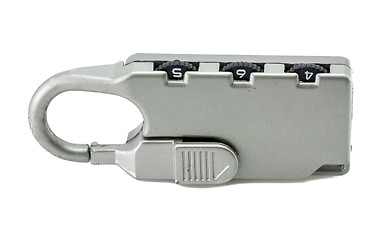 Image showing Padlock with keys