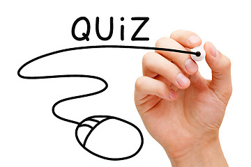 Image showing Online Quiz Concept