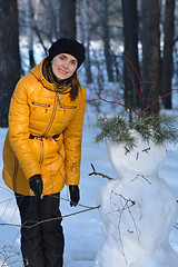 Image showing snowman