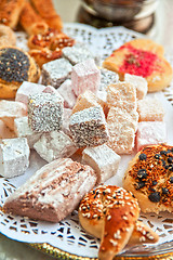 Image showing Turkish delight dessert