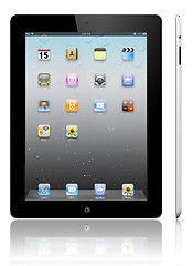 Image showing Apple iPad 2 black