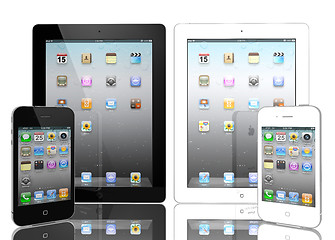 Image showing The iPad 2, the digital tablet with multi touch screen