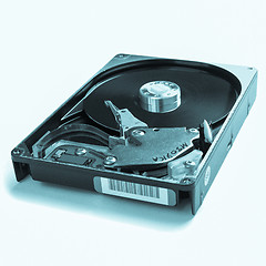 Image showing PC hard disk