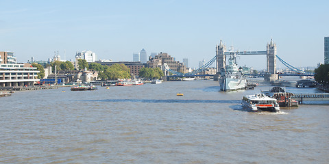 Image showing River Thames in London