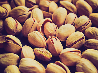 Image showing Retro look Pistachios picture