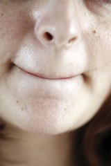 Image showing Woman's close mouth