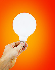 Image showing White bulb