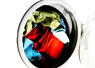 Image showing Clothes in laundry