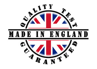 Image showing Quality test guaranteed stamp 