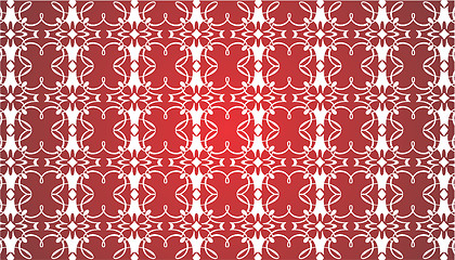 Image showing red ornament background