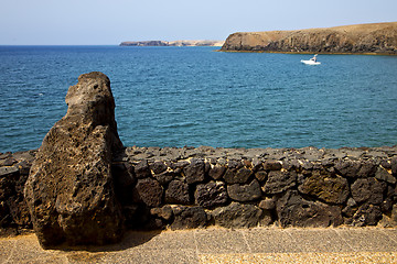 Image showing pavment lanzarote   spain  