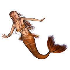 Image showing Golden Mermaid