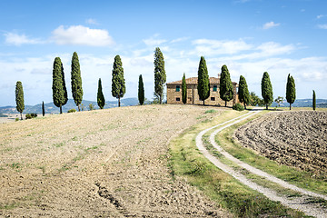 Image showing landscape tuscany