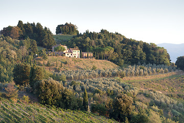 Image showing Evening in Tuscany