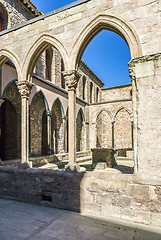 Image showing courtyard of Castle of Cardona. Catalonia, Spain 