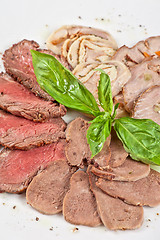 Image showing Closeup meat cuts