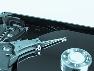 Image showing PC hard disk