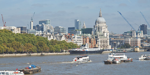 Image showing River Thames in London