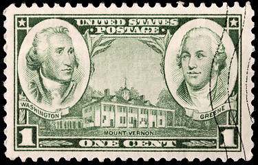 Image showing Mount Vernon Stamp