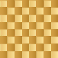 Image showing yellow square abstract  background