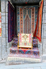 Image showing Shop Oriental carpets.