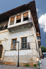 Image showing Wooden house in old Antalya.  