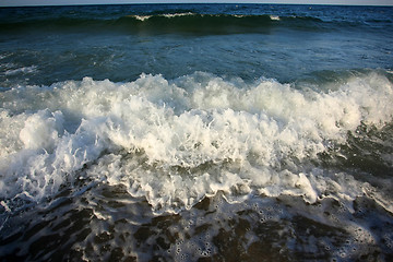 Image showing Sea and waves