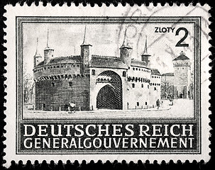 Image showing Barbakan Stamp